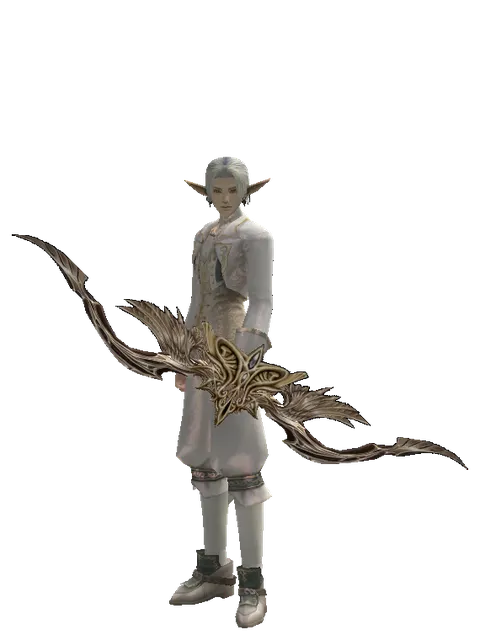 Infinity Bow on a male Elf, front view