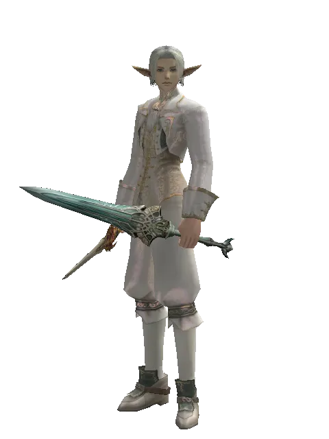 Vesper Dagger*Naga Storm on a male Elf, front view