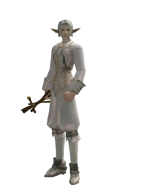 Voodoo Doll on a male Elf, front view