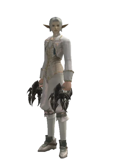 Arthro Nail on a male Elf, front view