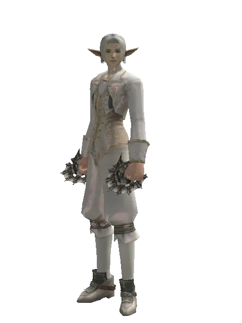 Bellion Cestus on a male Elf, front view