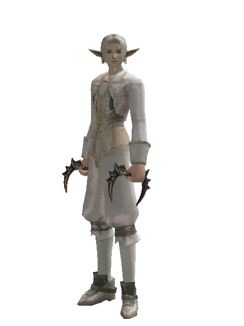 Bich'Hwa on a male Elf, front view