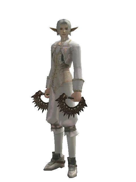 Knuckle Duster on a male Elf, front view