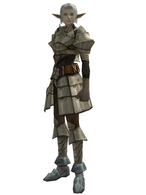 Blast Plate (heavy armor) on a male Elf, front view