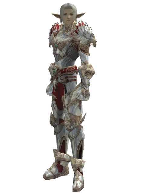 Dynasty [Bard] (heavy armor) on a male Elf, front view