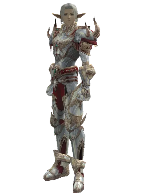 Dynasty [Force Master] (heavy armor) on a male Elf, front view