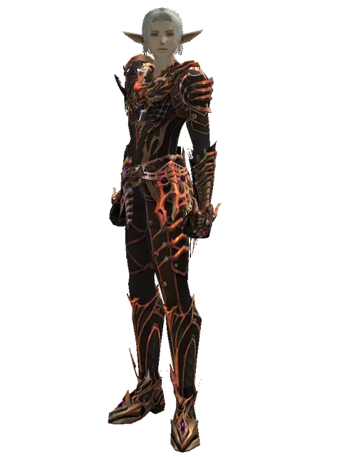 Vesper (light armor) on a male Elf, front view
