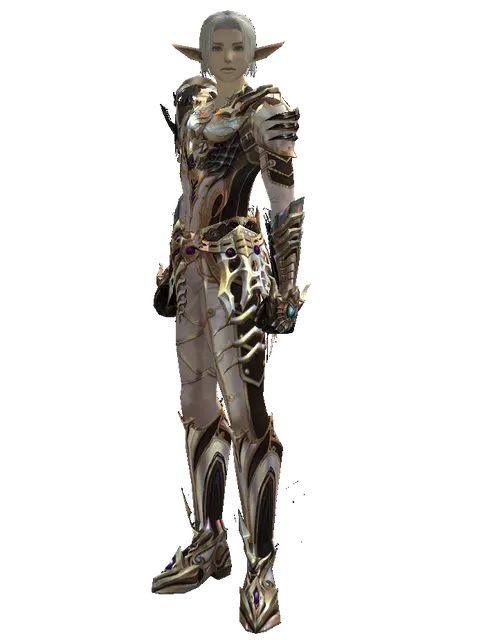 Noble Vesper (light armor) on a male Elf, front view