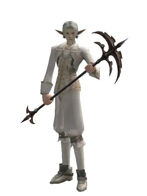 Body Slasher on a male Elf, front view