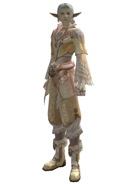 Major Arcana Robe Set on a male Elf, front view