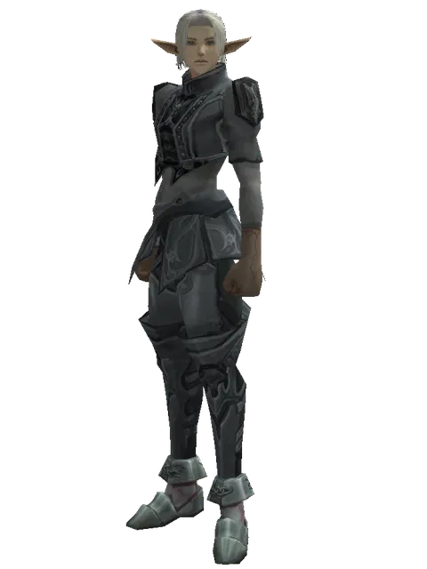 Elven (robe) on a male Elf, front view