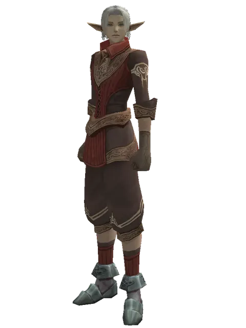 Magic (robe) on a male Elf, front view