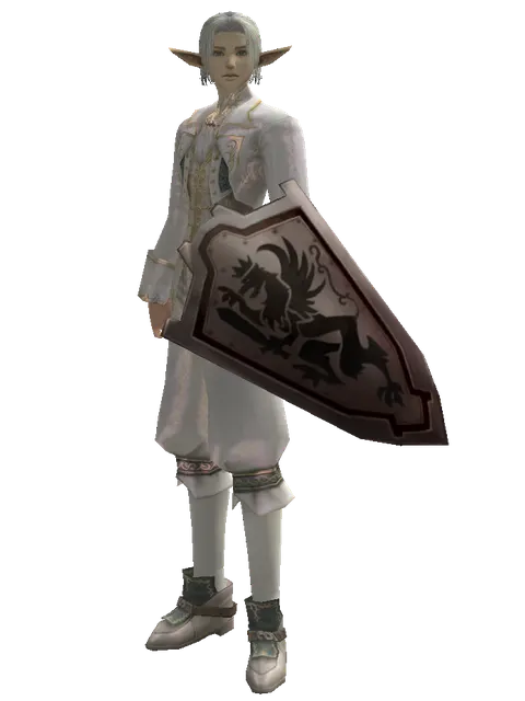 Eldarake on a male Elf, front view