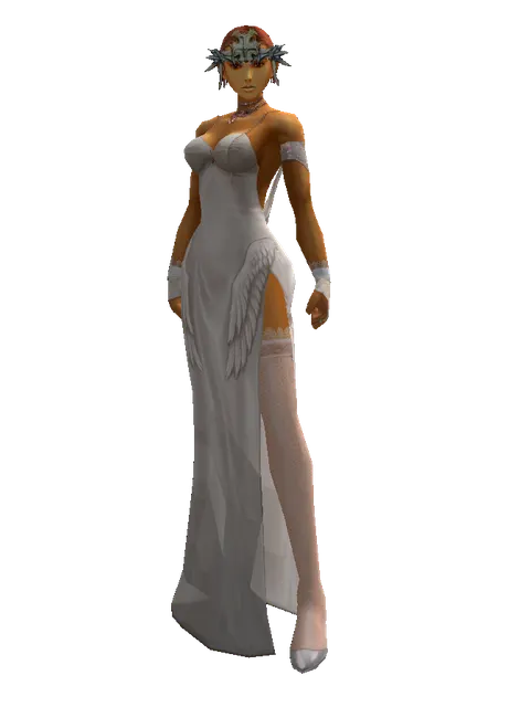 Element Circlet1 (?) on a female Human fighter, front view