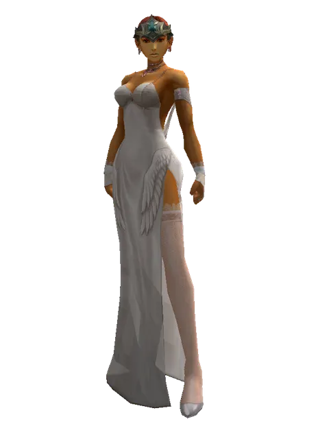 Force Master Circlet on a female Human fighter, front view