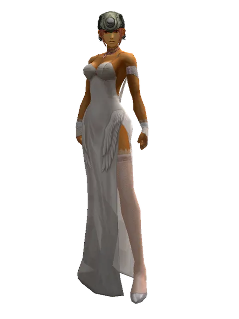 Mining Hat (?) on a female Human fighter, front view