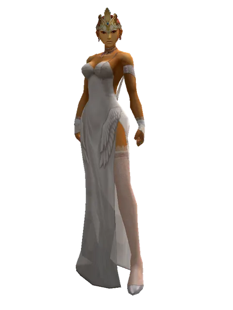 Aden Circlet of Valor (?) on a female Human fighter, front view