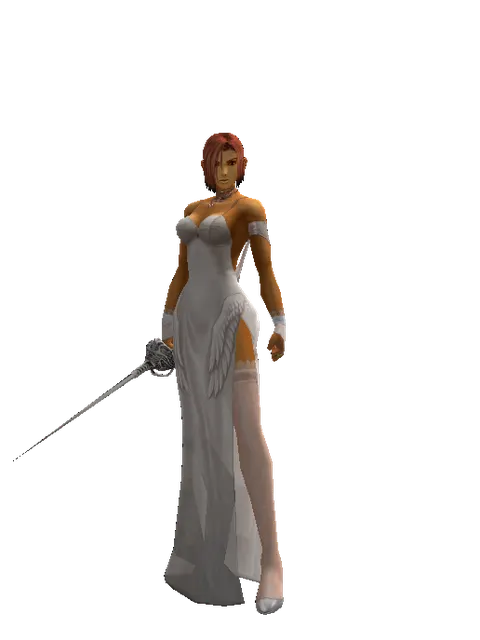 Maingauche on a female Human fighter, front view
