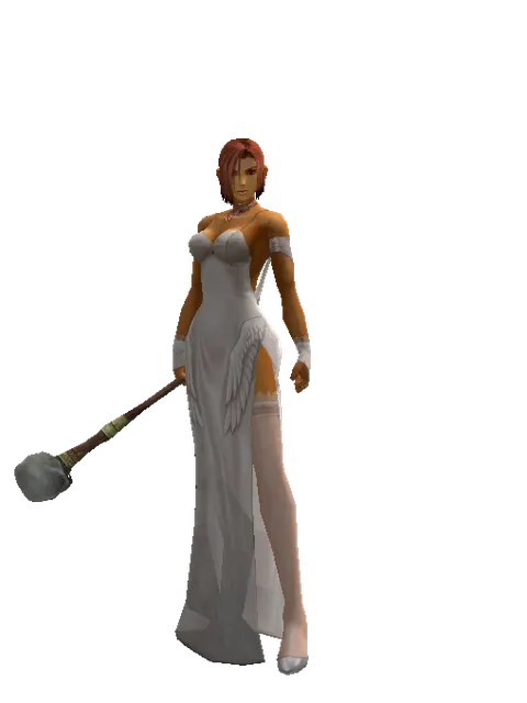 Proof of Revenge on a female Human fighter, front view