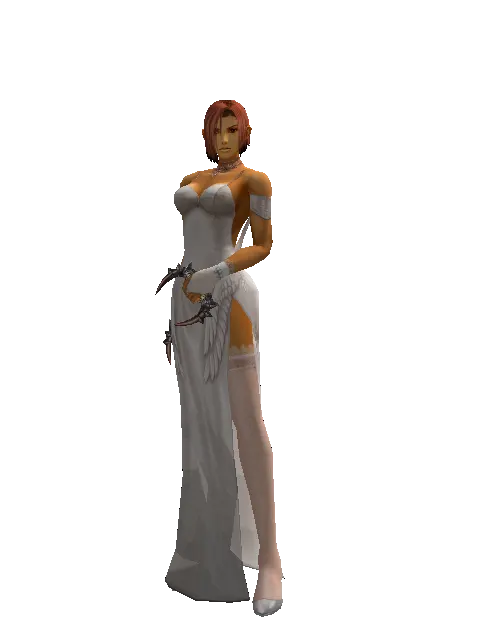 Bich'Hwa on a female Human fighter, front view