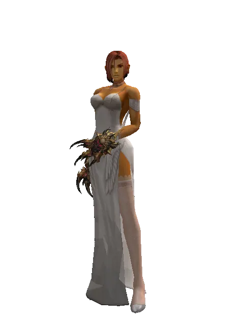Vesper Fists on a female Human fighter, front view