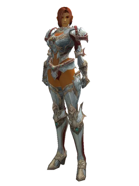 Dynasty [Shield Master] (heavy armor) on a female Human fighter, front view