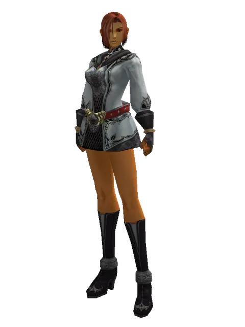 Tallum Set on a female Human fighter, front view