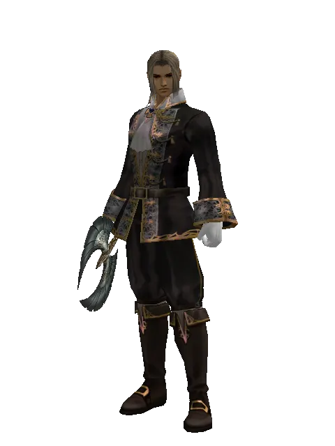 Elysian on a male Human fighter, front view