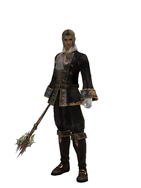 Icarus Hall on a male Human fighter, front view
