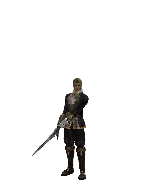 Infernal Master on a male Human fighter, front view