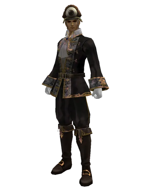 Monster Eye Hat - 30-day limited period on a male Human fighter, front view