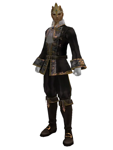 Aden Circlet of Valor (?) on a male Human fighter, front view