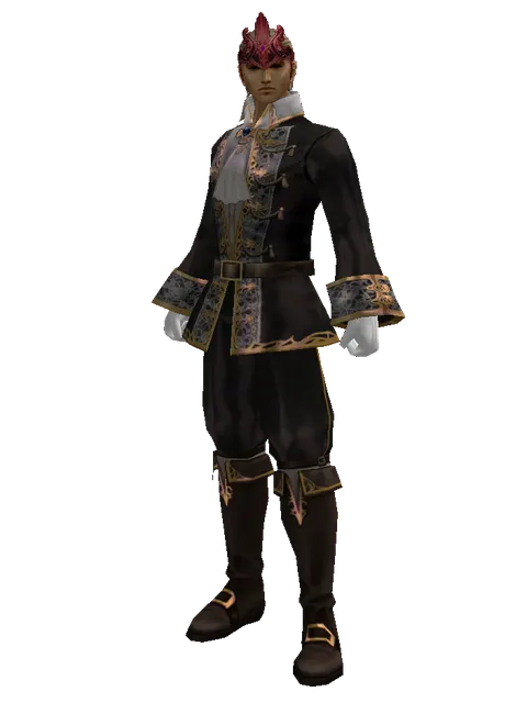 Dion Circlet of Valor (?) on a male Human fighter, front view