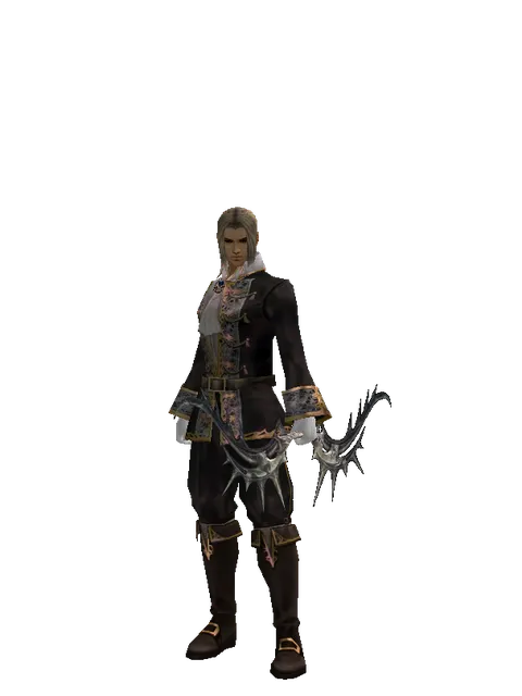 Carnage Bow on a male Human fighter, front view