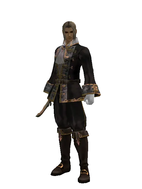 Eldritch Dagger on a male Human fighter, front view