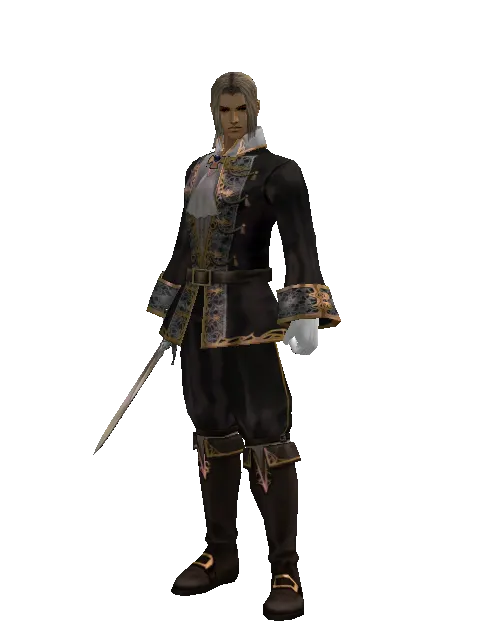 Grace Dagger on a male Human fighter, front view