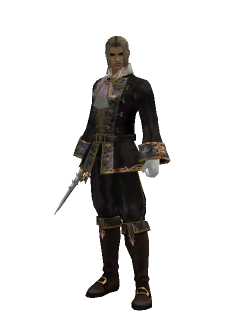 Icarus Disperser on a male Human fighter, front view