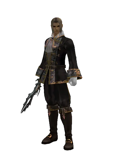 Soul Separator on a male Human fighter, front view