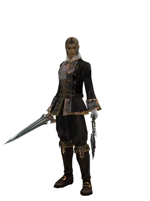 Dynasty Knife*Soul Seperator on a male Human fighter, front view