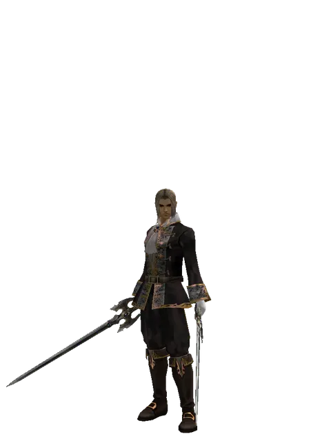 Keshanberk*Keshanberk on a male Human fighter, front view