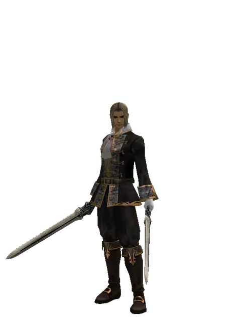 Spirit Sword*Spirit Sword on a male Human fighter, front view