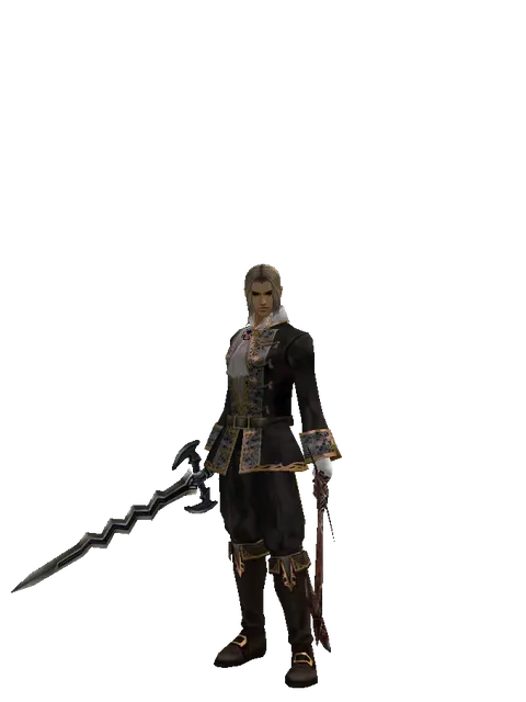 Stormbringer*Sword of Nightmare on a male Human fighter, front view