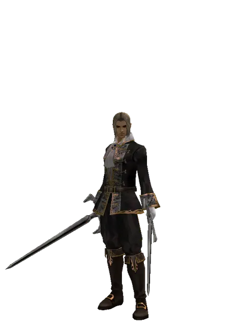 Sword of Revolution*Sword of Revolution on a male Human fighter, front view
