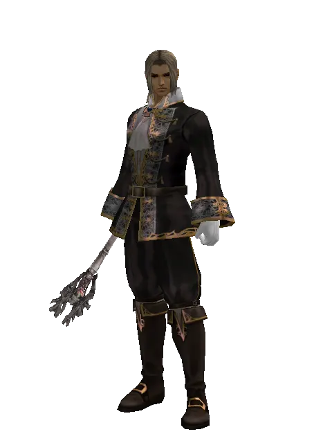 Blood of Saints on a male Human fighter, front view