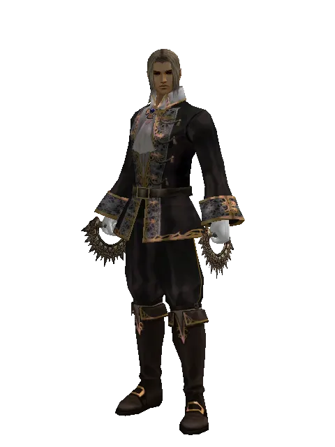 Knuckle Duster on a male Human fighter, front view