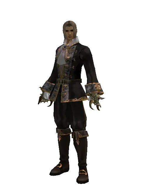 Sobekk's Hurricane on a male Human fighter, front view