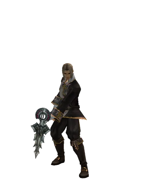 Widow Maker on a male Human fighter, front view