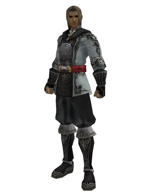 Tallum Set on a male Human fighter, front view