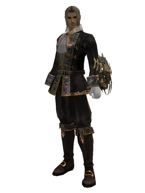Vesper Sigil on a male Human fighter, front view