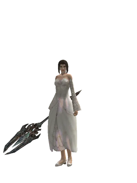 Cabrio's Hand on a female Human mystic, front view
